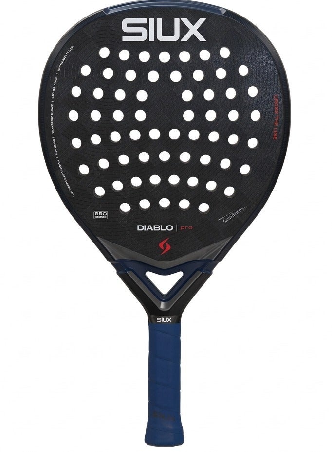 SIUX Tino Libaak Diablo Pro Night Blue Padel Racket  2026 by Siux - Image 1