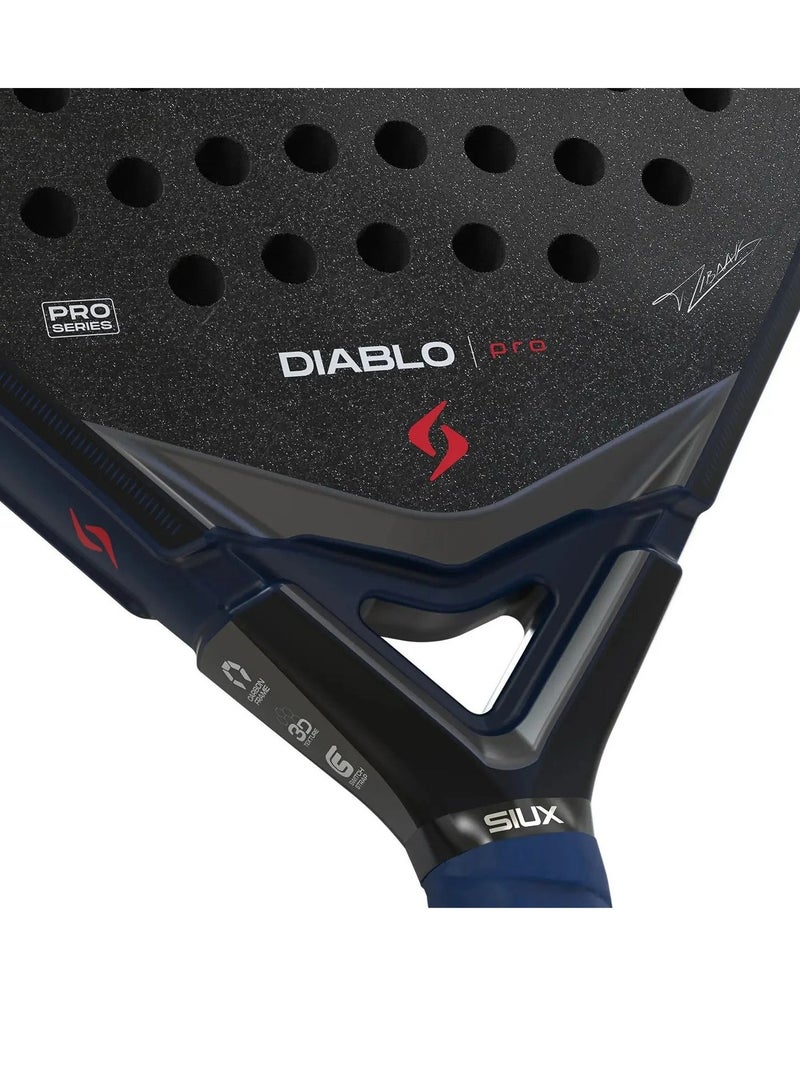 SIUX Tino Libaak Diablo Pro Night Blue Padel Racket  2026 by Siux - Image 5
