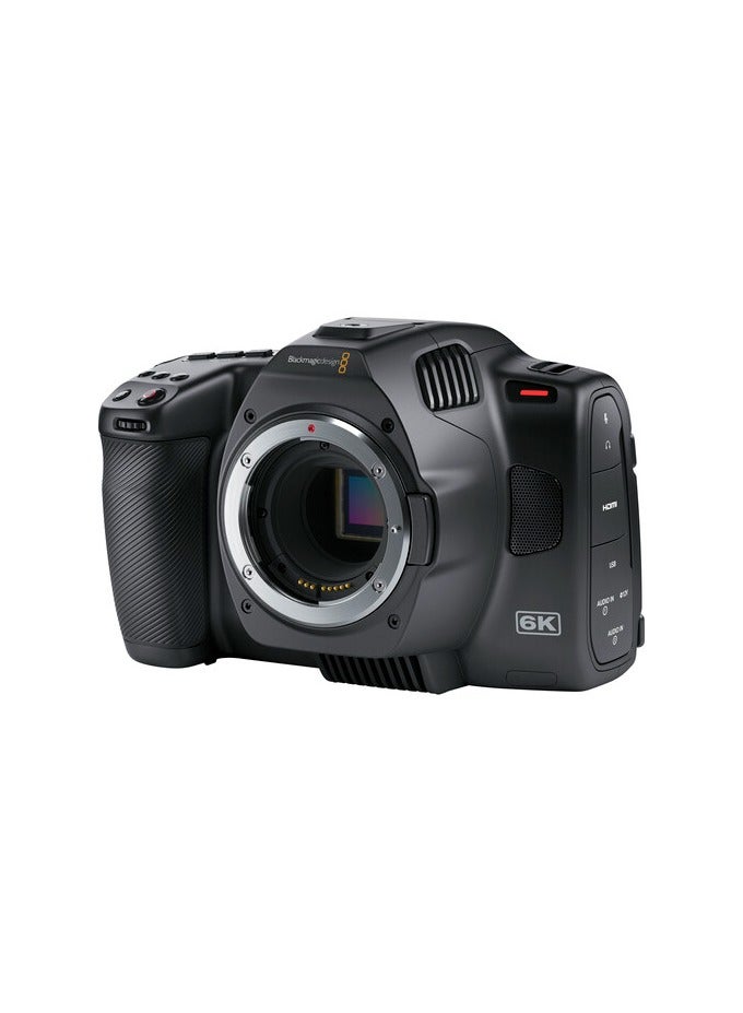 Blackmagic Design Pocket Cinema Camera 6K G2 – Super 35 Digital Film Camera with EF Mount & 13 Stops Dynamic Range