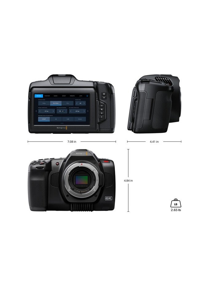 Blackmagic Design - Blackmagic Design Pocket Cinema Camera 6K G2 - Image 1