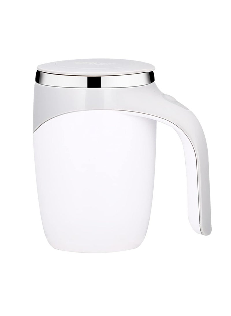 SHOWAY Automatic Magnetic Stirring Coffee Cup Self Stirring Mug Auto Self Mixing Stainless Steel Cup For Coffee Tea Hot Chocolate Milk Mug Fit Home Office Travel  - Image 1