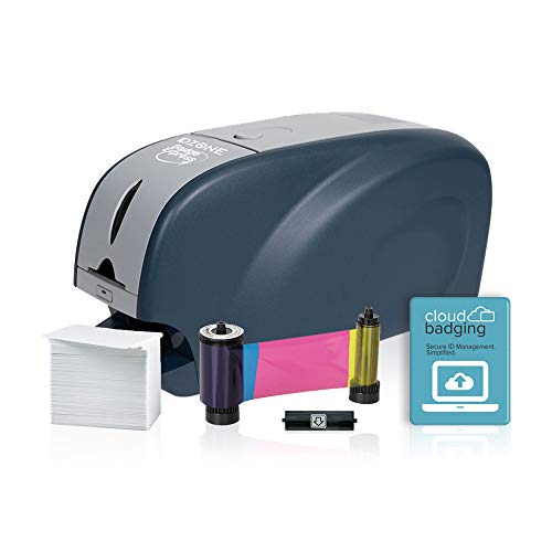 ID Zone Zone 31S Badge Express ID Card Printer - ID Badge Maker - Image 1