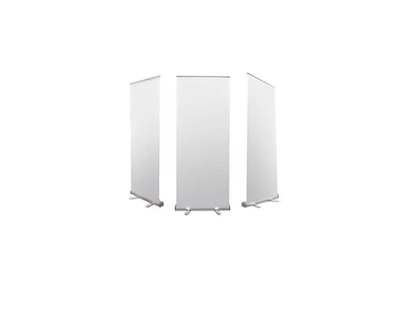 اي ار اس حامل لافتات ARS القابل للطي 85 × 200 سم - حامل عرض قابل للسحب بقاعدة من الألومنيوم وحقيبة حمل للمعارض التجارية والفعاليات والمكاتب والإعلانات - Image 1