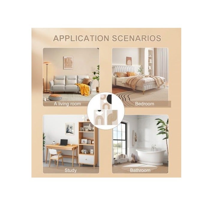 اي ار اس حامل لافتات ARS القابل للطي 85 × 200 سم - حامل عرض قابل للسحب بقاعدة من الألومنيوم وحقيبة حمل للمعارض التجارية والفعاليات والمكاتب والإعلانات - Image 5