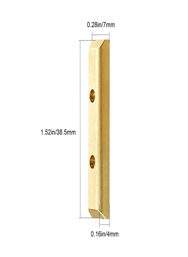 Hobbypark Brass Boulder Bars Weights for 1/24 Axial SCX24 AXI90081 AXI00001 AXI00002 AXI00004 AXI00005 AXI00006 RC Crawler Car Replacement Parts (2-Pack) - Image 5