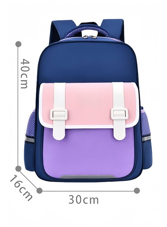 School Backpacks Book Bag with Compartments for Teen Girl Kid Students Elementaryac School Kids' School Bag Lightweight Waterproof Multifunctional Large Capacity for School Bag - Image 2