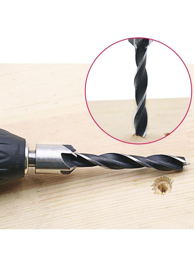 Generic - Countersink Drill Bits Set- 7Pcs Counter Sink Bit for Wood High Speed Steel, Woodworking Carpentry Reamer with 1 Free Hex Key - Image 1