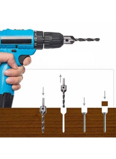 Generic Countersink Drill Bits Set- 7Pcs Counter Sink Bit for Wood High Speed Steel, Woodworking Carpentry Reamer with 1 Free Hex Key  - Image 2