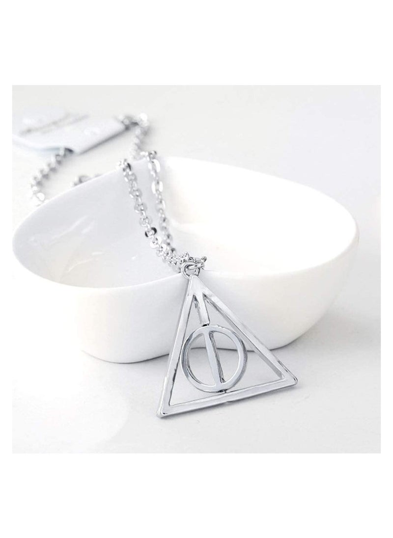Zchiko - Zchiko Harry Potter Deathly Hallows Necklace _Silver - Image 1
