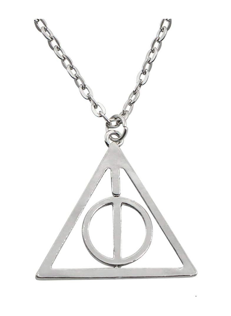 Zchiko - Zchiko Harry Potter Deathly Hallows Necklace _Silver - Image 1
