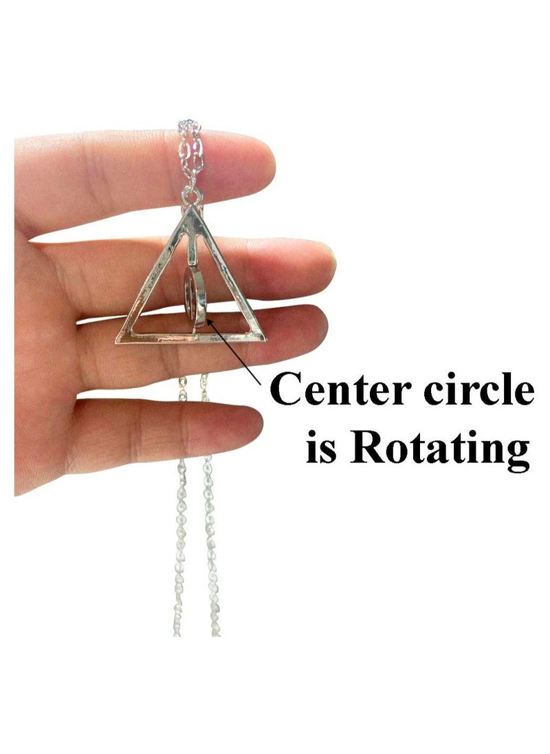 Zchiko - Zchiko Harry Potter Deathly Hallows Necklace _Silver - Image 1
