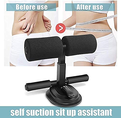 SILENCIO Sit-Up Bar With Foam Handle and Rubber Suction Seat Up Fitness Equipment Sit-ups and Push-ups Assistant Device For Weight Lose Gym Workout Abdominal Curl Exercise Work Out Trainer (Pack of 1) - Image 4
