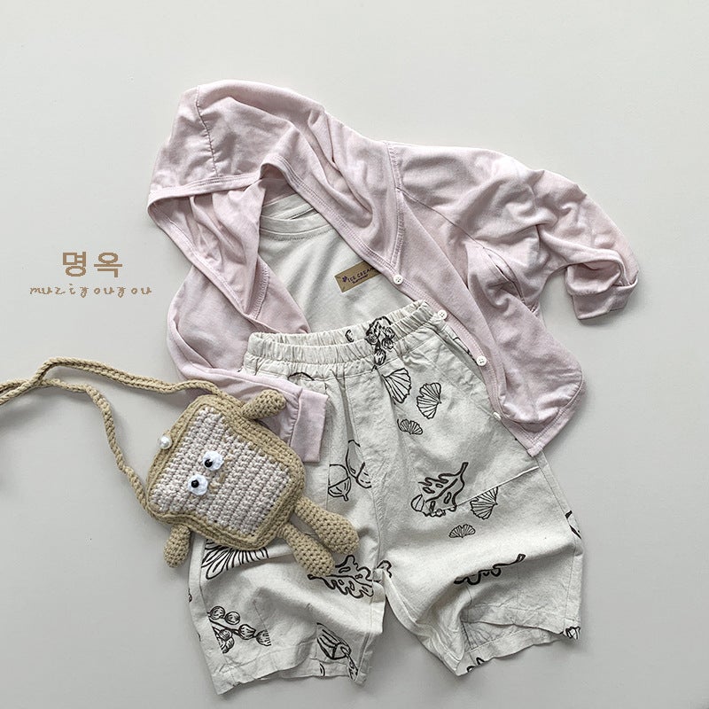 Cool-Feeling Children'S Thin Sun-Protection Clothing Summer Boys And Girls Korean Style Air-Conditioning Cardigan Children'S Simple All-Match Jacket - Image 3