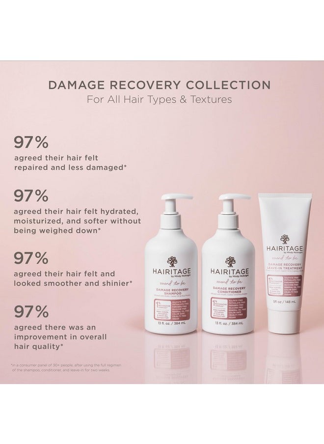 Hairitage - Hairitage Mend To Be Damage Repair Leave In Treatment with Biotin, Castor Oil, + Shea Butter - Refresh Dry Damaged Hair - Smooth Split Ends - Image 1