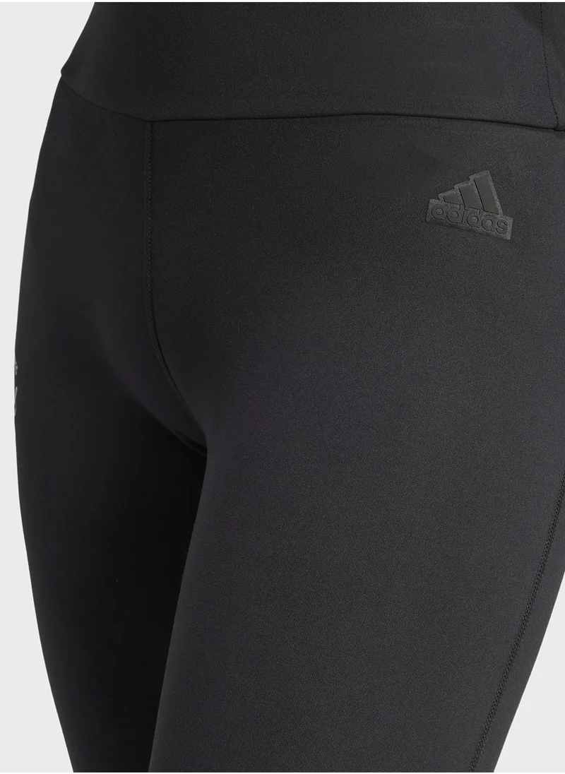 Adidas Signature Graphic High Waist 7/8 Leggings