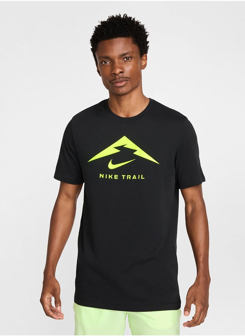 Nike Logo Dri-Fit Trail T-Shirt  - Image 1