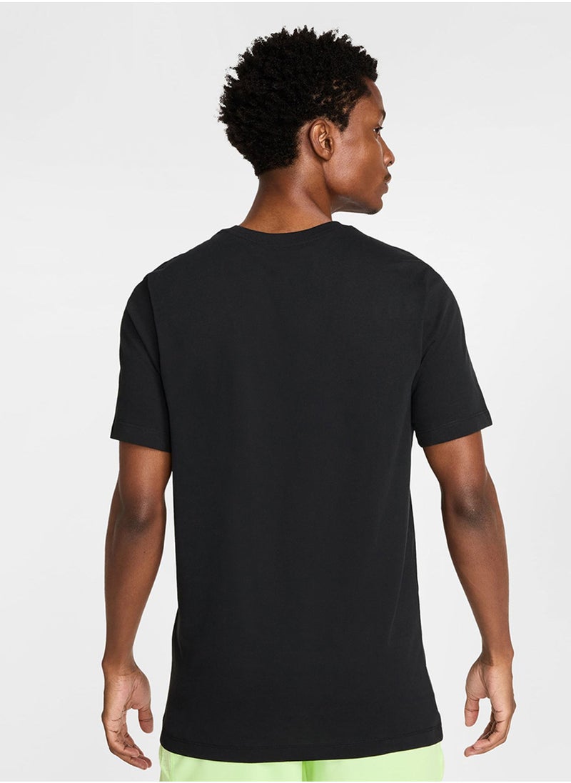 Nike Logo Dri-Fit Trail T-Shirt  - Image 2