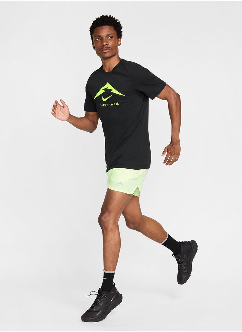 Nike Logo Dri-Fit Trail T-Shirt  - Image 4
