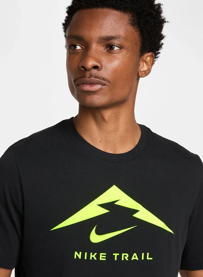 Nike Logo Dri-Fit Trail T-Shirt