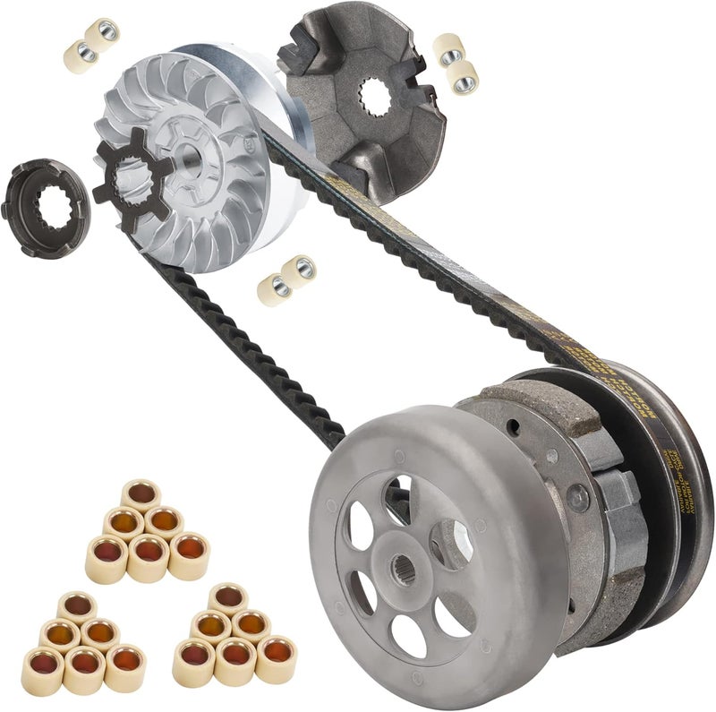 JIAYAN Clutch Assembly Variator Rebuild Kit for Scrambler Predator Sportsman 50/90 cc 2-Stroke ATV - Image 3