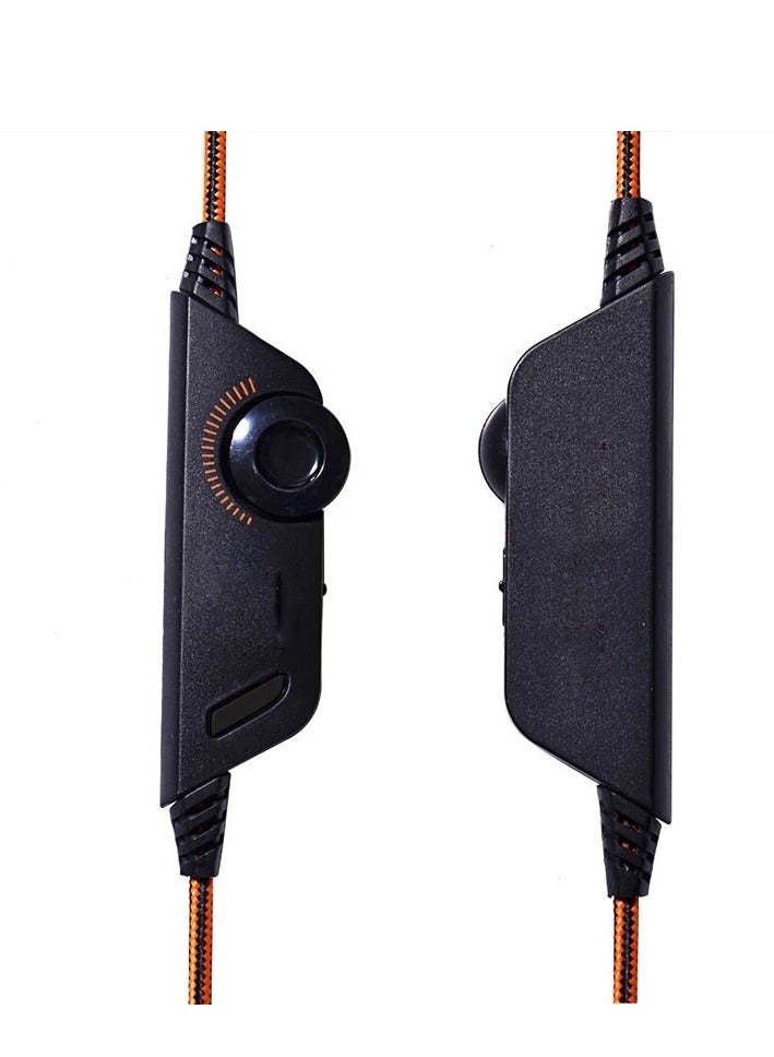 Datazone Wired Gaming Headset in Red Color with Professional Red Lighting, Noise Cancelling, and High-Precision Surround Sound – Compatible with PS5, PS4, PC, XBOX – High Quality and Designed for Gaming Enthusiasts - Image 4