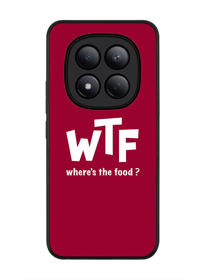 For Xiaomi Redmi Note 15 Pro 4G Case,Slim fit Camera Protection, Shockproof Thin Phone cover  - Where's the food?