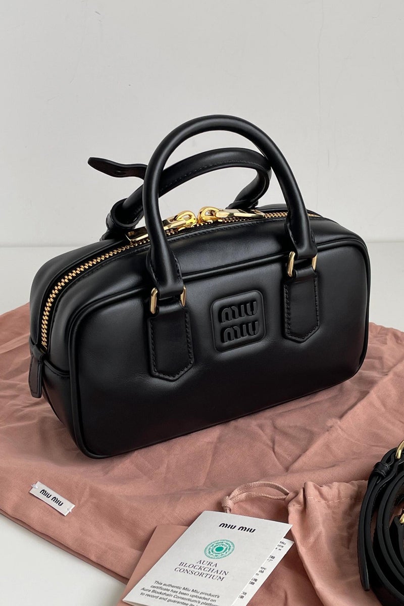 Miu Miu MIU Arcadie leather bag - Image 1