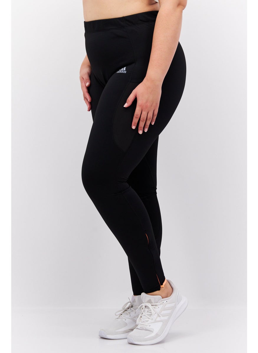Adidas Women Plus Size Pant, Black  - Image 4