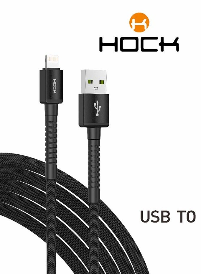 Hock Hock Charging And Data Cable For iPhone lightning 1 M Z449F84E28688DBE3D79FZ