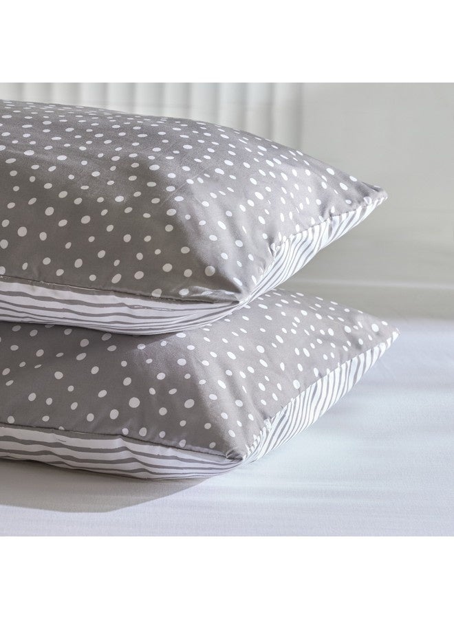 Home Box Ontario Clove 3-Pieces Printed Microfiber King Comforter Set 240 x 220 cm  - Image 5