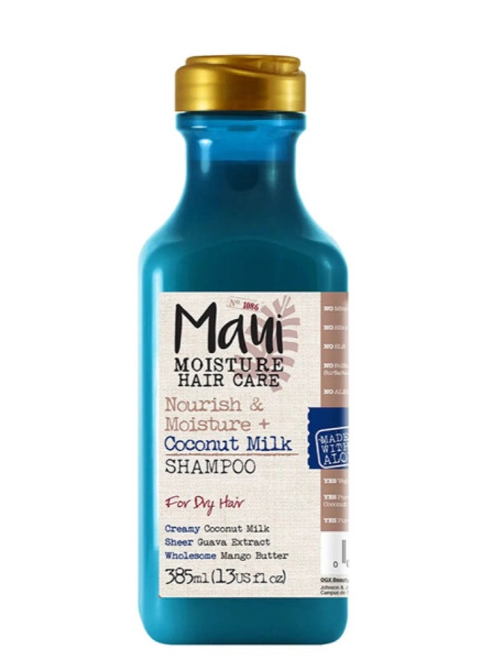 MAUI MOISTURE Nourish & Moist Coconut Milk Shampoo 13oz 