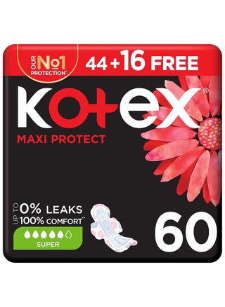 60 PC Maxi Protect Thick Pads – Super Size with Wings for Extended Coverage! - pzsku/Z449FA4274712AB2D3758Z/45/1750407607/46e5d84f-feaa-41d4-afea-3ac3ce559827