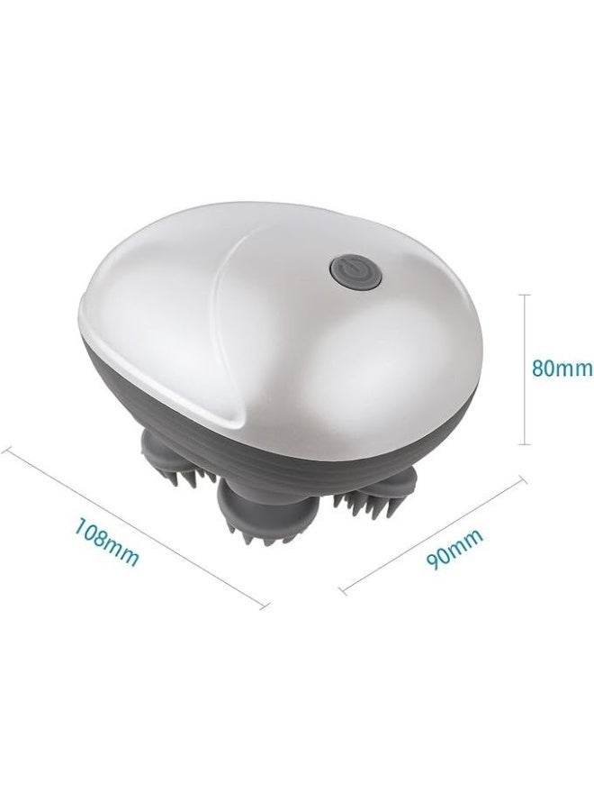 Smart Cordless Electric Head & Scalp Massager, Waterproof for Full Body Relaxation - Image 1