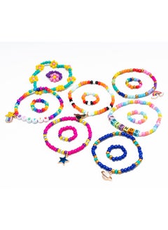 ESSEN Seed Beads and Alphabet Letter Beads Jewellery Making DIY Bracelet Craft Kit for Girls - 4614+ pcs  - Image 5