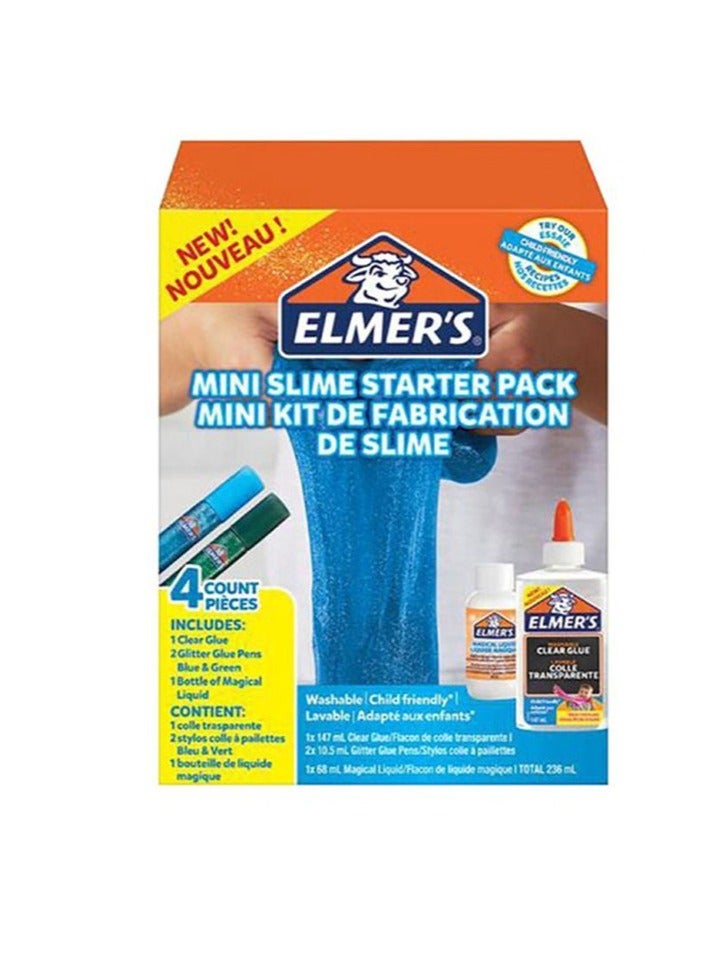 Elmers 4-Piece Mini Slime Kit Multicolour - Image 2