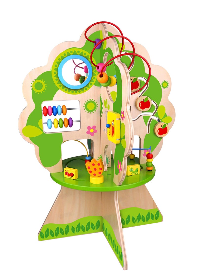 Fat Brain Toys Fat Brain Toys Forest Friends Discovery Tree Early Learning Activity Center 2 