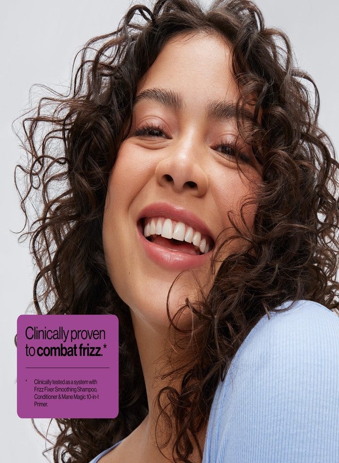 Eva NYC Anti-Frizz Conditioner with Argan Oil + Sunflower Seed Oil - Soft, Shiny + Nourished Hair - For Frizzy, Medium to Thick Hair Types - Sulfate-Free - Warm Vanilla Scent - Value Size 31 fl oz - Image 2