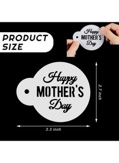 Patelai 20 Pieces Father'S Day Cookie Stencil Set Reusable Cake Baking Templates For Cookie Cupcake Fondant Diy Crafts Theme Party Decoration Supplies  - Image 3