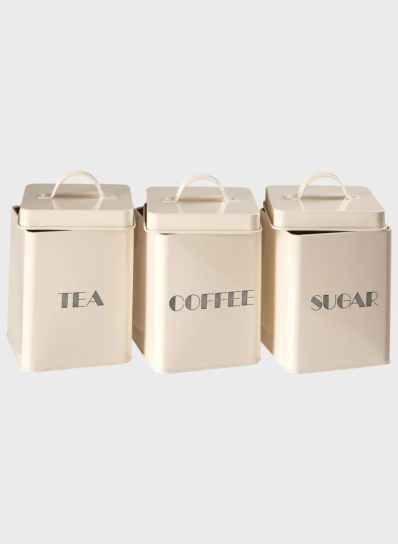 Premier Cream 5 Piece Kitchen Storage Set