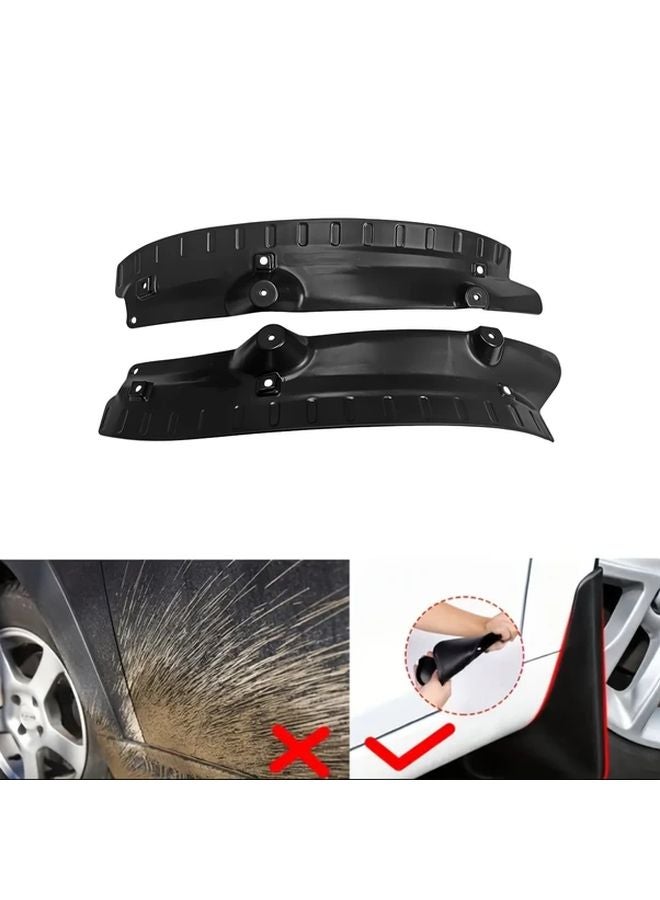 2pcs For Geely Monjaro 2021 Mud Flaps Durable Black Flexible Mudguards Scratch Resistant - Image 4