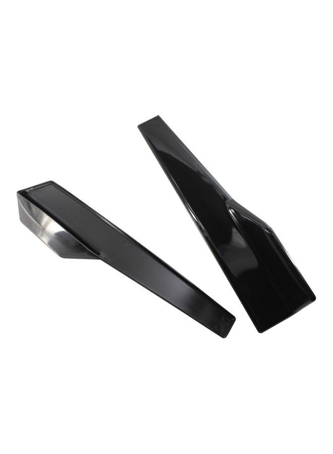 Loquat Pair Of Car Bumper Spoiler Rear Lip Splitters - Image 3