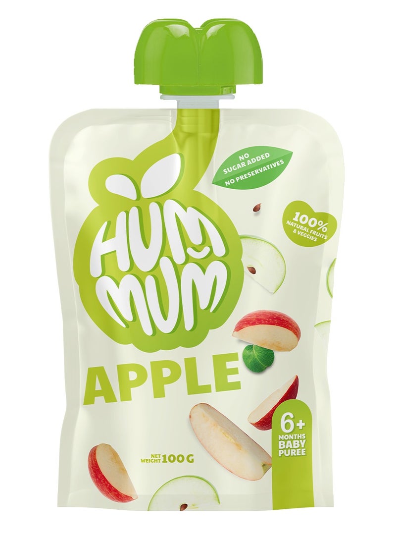 HUM MUM Apple Puree 100g - Image 1