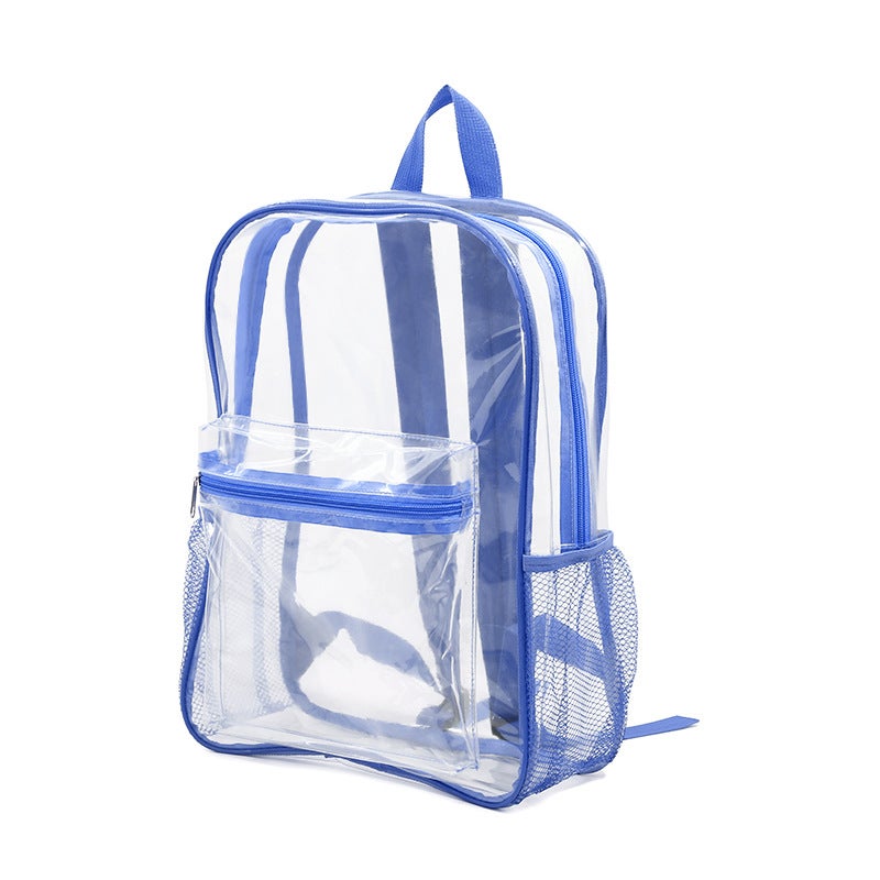 Large Capacity Waterproof PVC Student Backpack for School, Concerts & Daily Use - Image 5