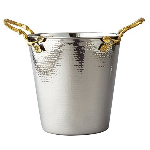Elegance Golden Vine Wine/Ice Bucket, Silver/Gold - Image 4