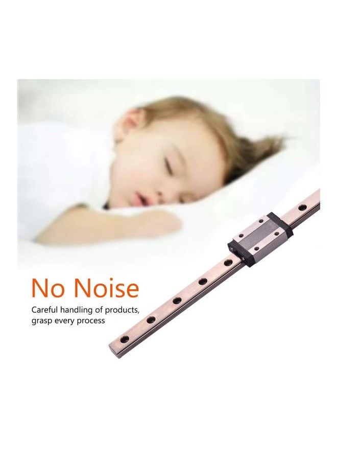 Guideway Rail With Block For 3D Printer Rose Gold