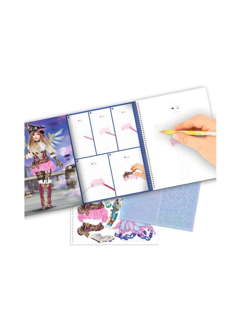 Top Model Create Your Top Model Colouring Book Fantasy - Image 3