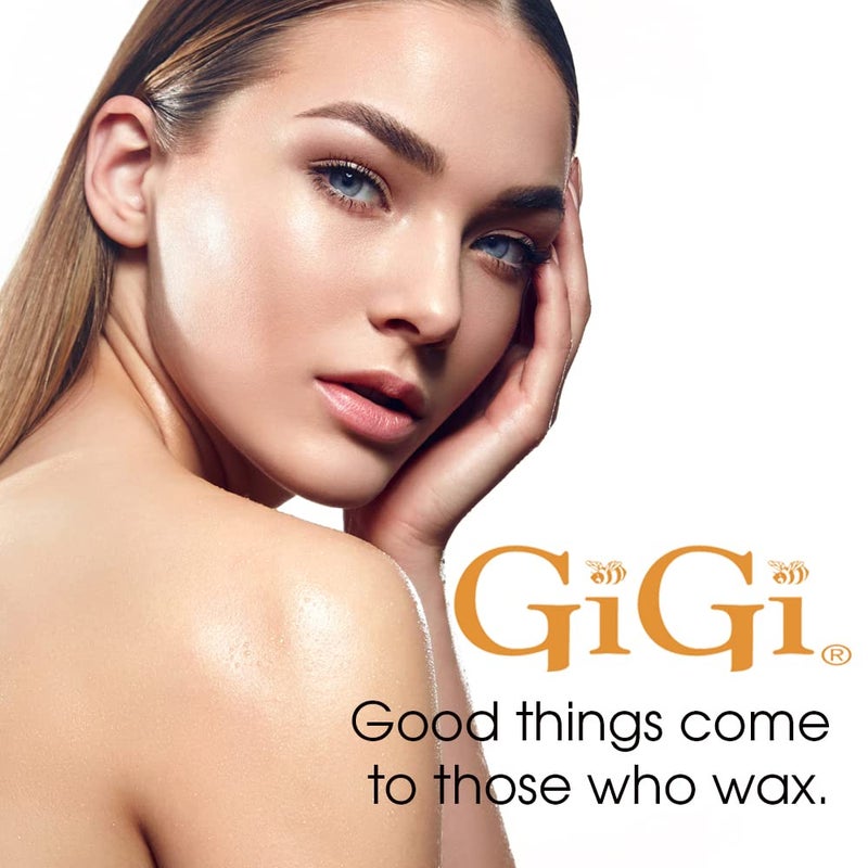 GiGi Microwave Sensitive Tweezeless Wax with Azulene Oil - Non-Strip Facial Hair Remover for Sensitive Skin, 1 oz - Image 5