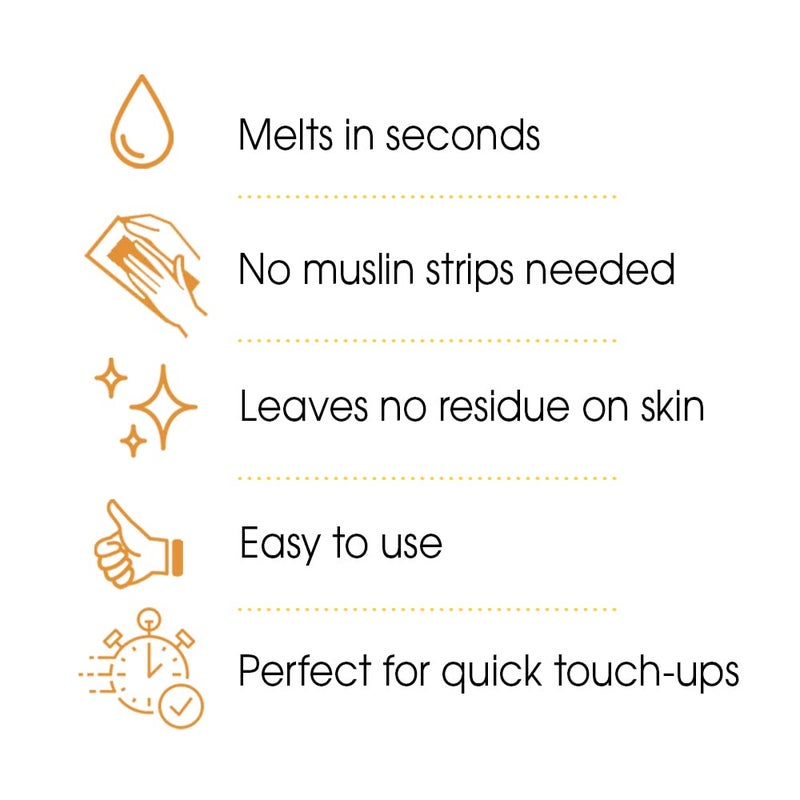 GiGi Microwave Sensitive Tweezeless Wax with Azulene Oil - Non-Strip Facial Hair Remover for Sensitive Skin, 1 oz - Image 3