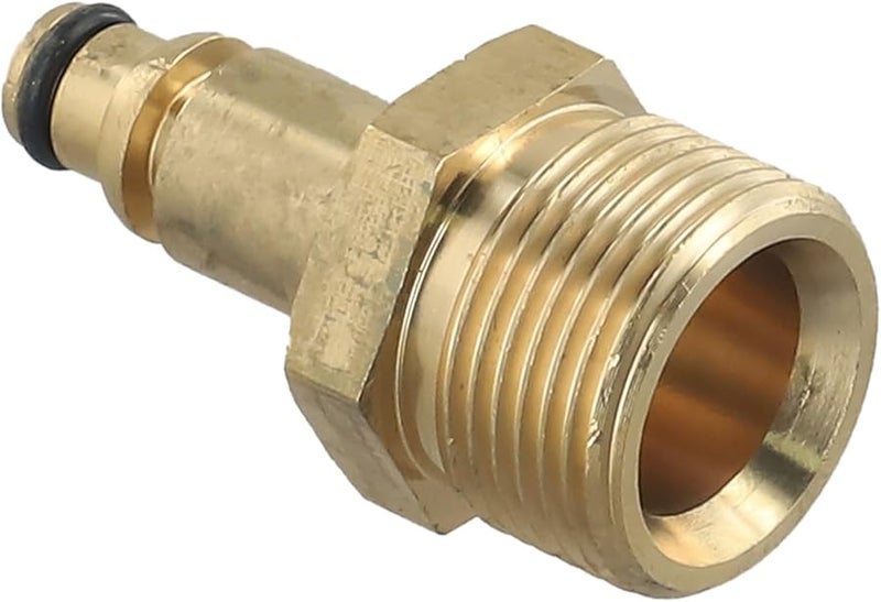 محول ذكر M22 من النحاس الأصفر الصلب، موصل سريع لخرطوم غسالة الضغط العالي لافور AR ليتش - Image 5