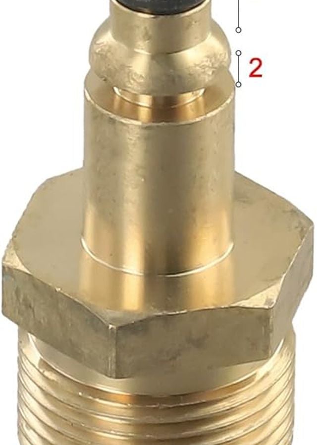 محول ذكر M22 من النحاس الأصفر الصلب، موصل سريع لخرطوم غسالة الضغط العالي لافور AR ليتش - Image 4
